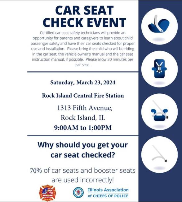 Car seat fit station